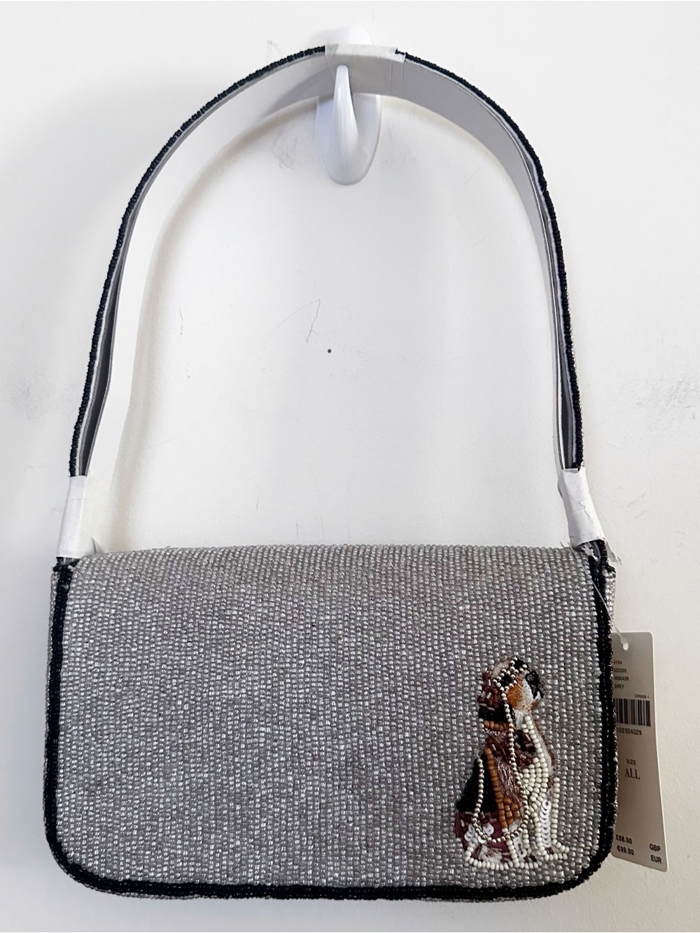 Anthropologie The Fiona Beaded Bag: Animal Edition Beagle - Picture 9 of 11